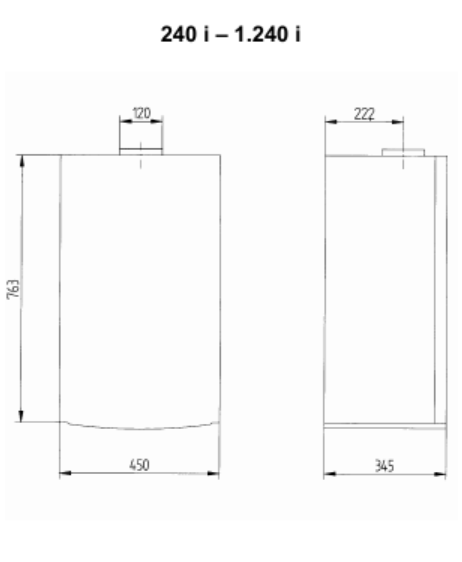 Настенный газовый котел Baxi LUNA 3 Comfort 240 i фото#3