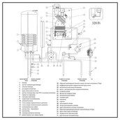 Настенный газовый котел Baxi NUVOLA-3 Comfort 320 Fi фото#2