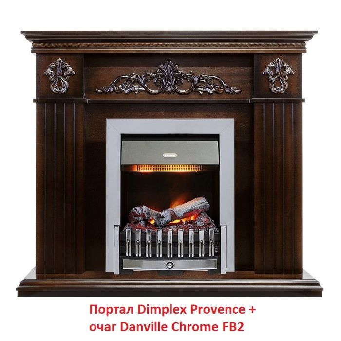 Классический очаг Dimplex Danville Chrome FB2 фото#20