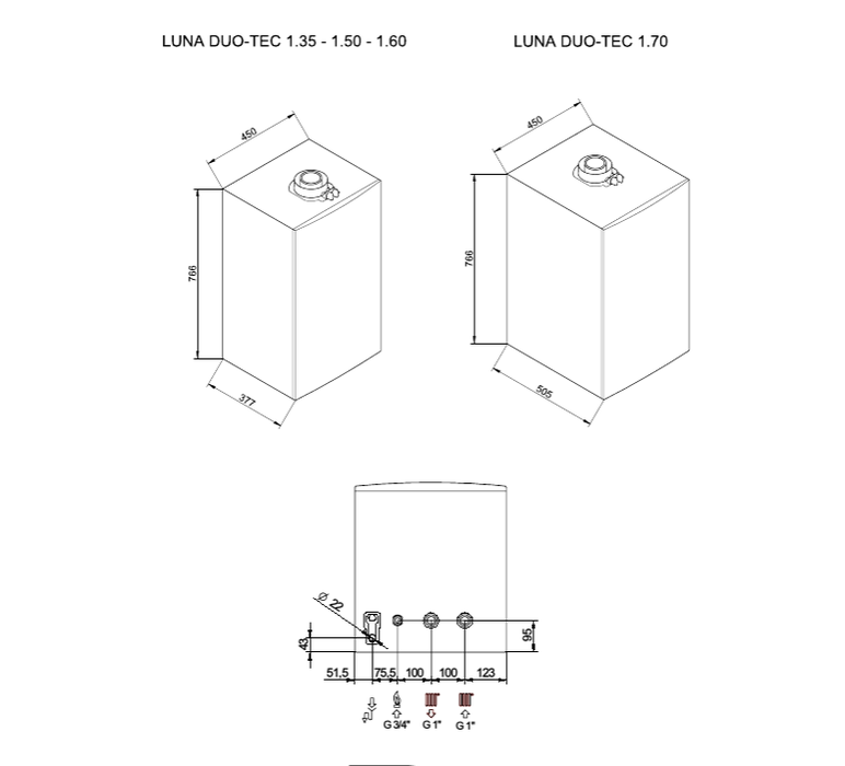Baxi LUNA DUO-TEC MP 1.70 фото#3
