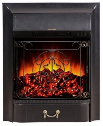 Классический очаг InterFlame Fobos FX M Brass/Black