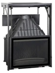 Фронтальная дровяная топка Invicta Grand Angle 700, контргруз