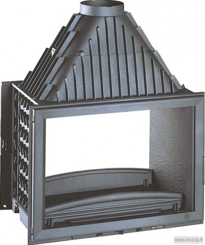 Тоннельная дровяная топка Invicta Grand Vision 800 doube face