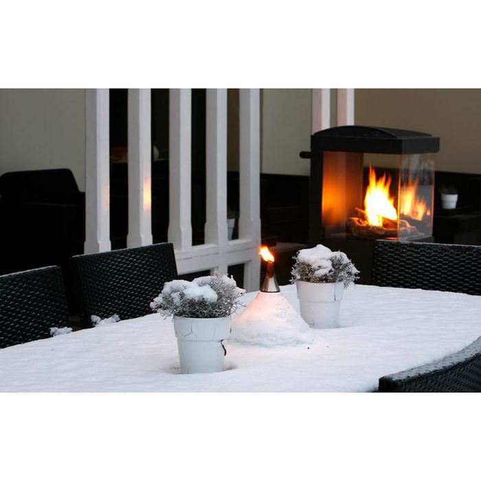 Пристенный газовый камин Faber The Buzz фото#6