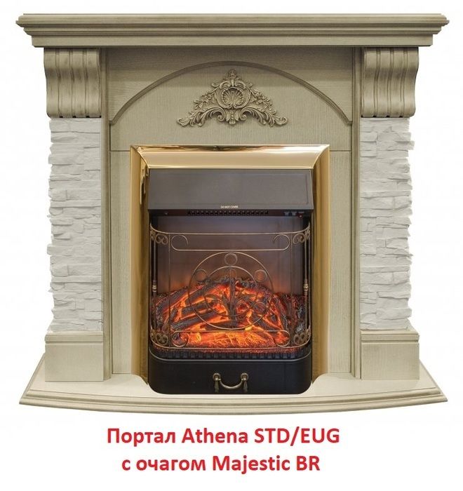 Классический портал для камина Real-Flame ATHENA STD/EUG WT-619G фото#2