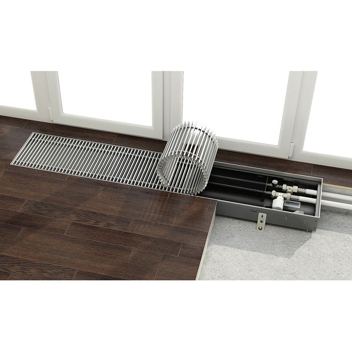 Внутрипольный конвектор Varmann Ntherm 180х90х2400 узкий фото#3