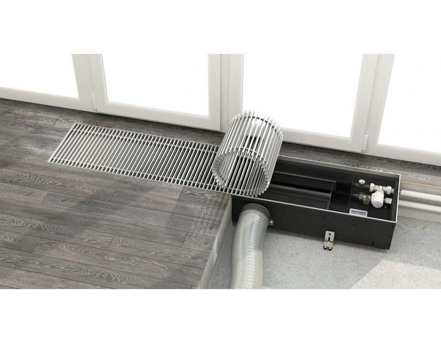 Внутрипольный конвектор Varmann Ntherm Air 300x220x1750 фото#3