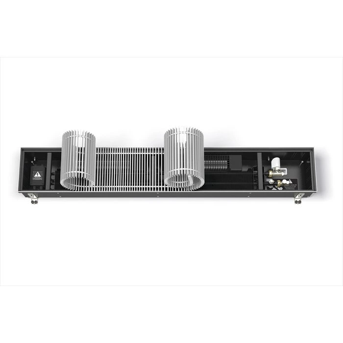 Внутрипольный конвектор длиной 2,1 м - 3 м Varmann Qtherm ECO 180x90x2400