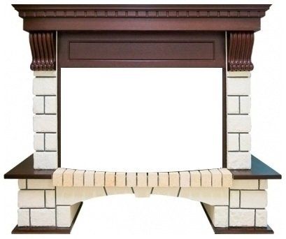 Широкий портал Royal Flame Pierre Luxe под очаг Dioramic 33W FX