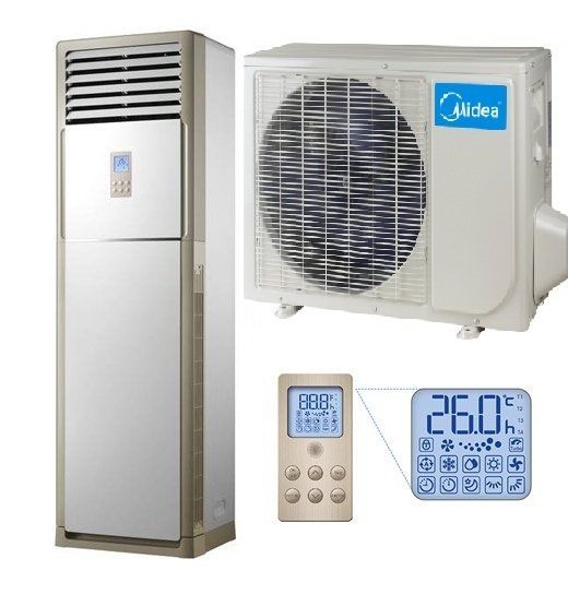 Колонный кондиционер Midea MFM-24ARN1-Q/MOF-24HN1-QB8 фото#3