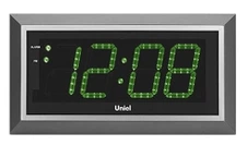 Часы без проекции Uniel BV-11GSL (UTL-11G) от сети