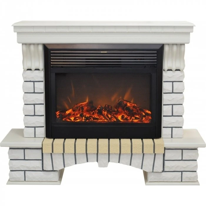 Электрокамин Real-Flame Country 26 WT-614 + MOONBLAZE DELUXE BL