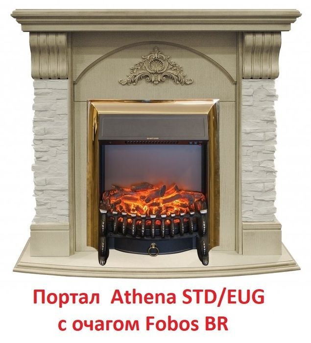 Классический портал для камина Real-Flame ATHENA STD/EUG WT-619G фото#3