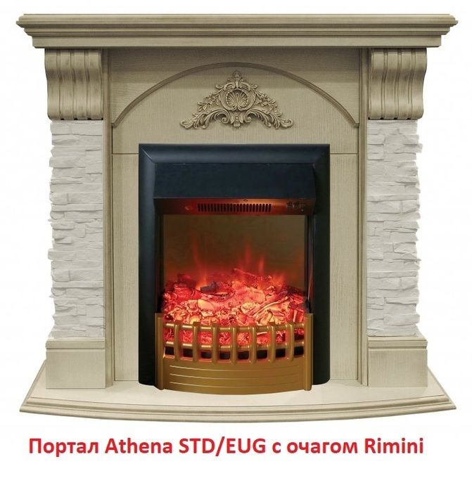 Классический портал для камина Real-Flame ATHENA STD/EUG WT-619G фото#4