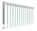 Биметаллический радиатор Rifar Base Ventil 350/14 секц. BVR