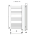 Водяной полотенцесушитель Terminus Грета П18 500х1400 фото#3