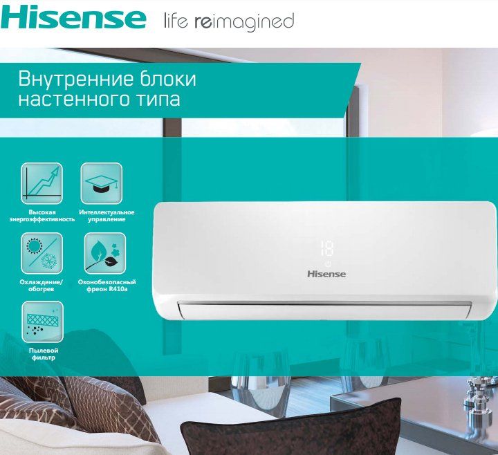 Настенная VRF система Hisense AVS-24URCSBBA фото#3