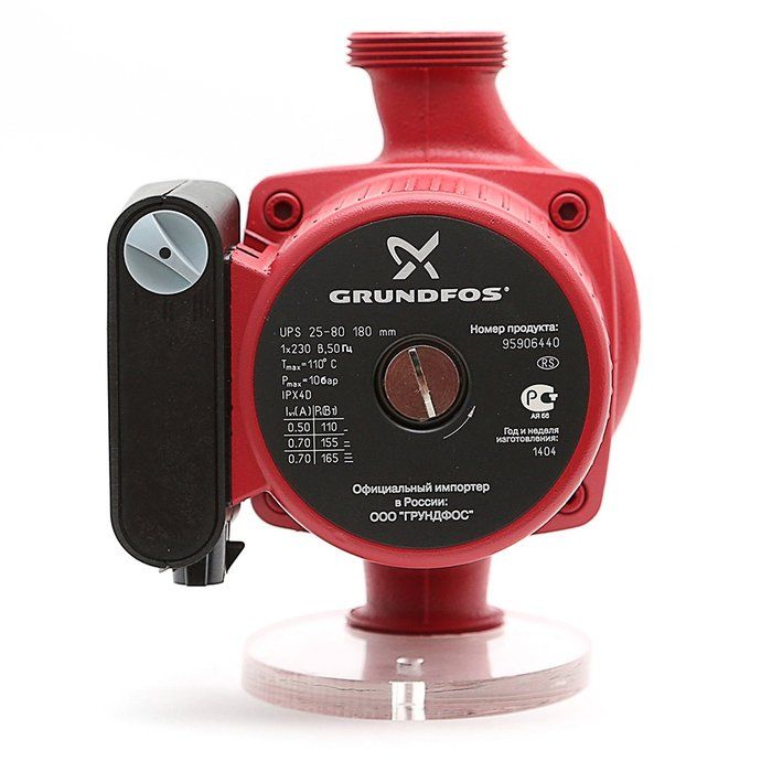 Циркуляционный насос Grundfos UPS25-80 180 1x230V 50Hz 9H RU фото#2