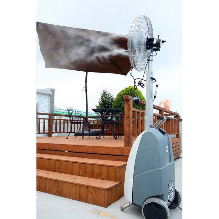 Автономный вентилятор с увлажнителем  TecnoCooling MobiCool фото#4