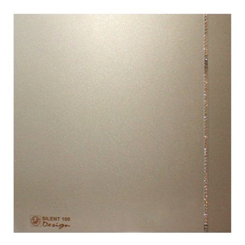 Вытяжка для ванной Soler & Palau SILENT-100 CZ CHAMPAGNE SWAROVSKI DESIGN (230V 50) накладная