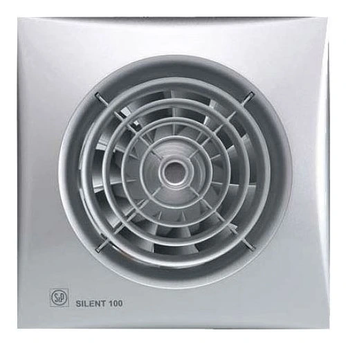 Вытяжка для ванной Soler & Palau SILENT-100 CHZ SILVER