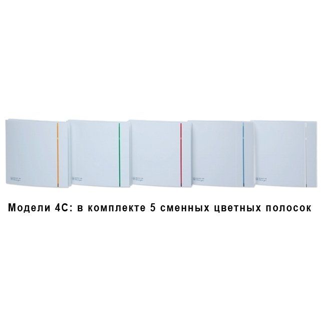 Вытяжка для ванной Soler & Palau SILENT-100 CZ RED DESIGN-4C красная фото#4