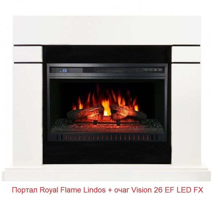 Очаг Royal Flame Vision 26 EF LED FX уютный фото#2