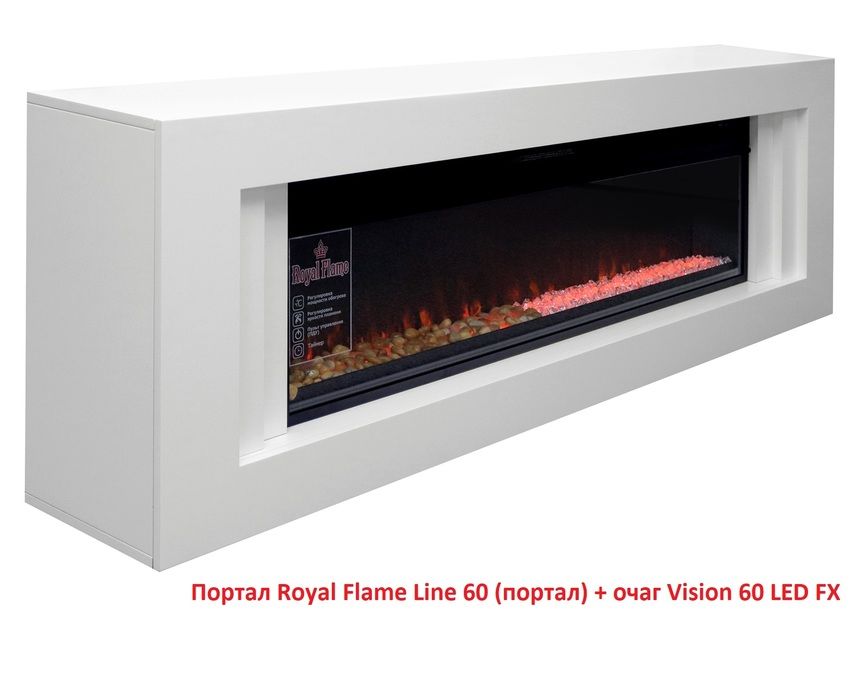 Линейный электрокамин Royal Flame Vision 60 LED фото#3