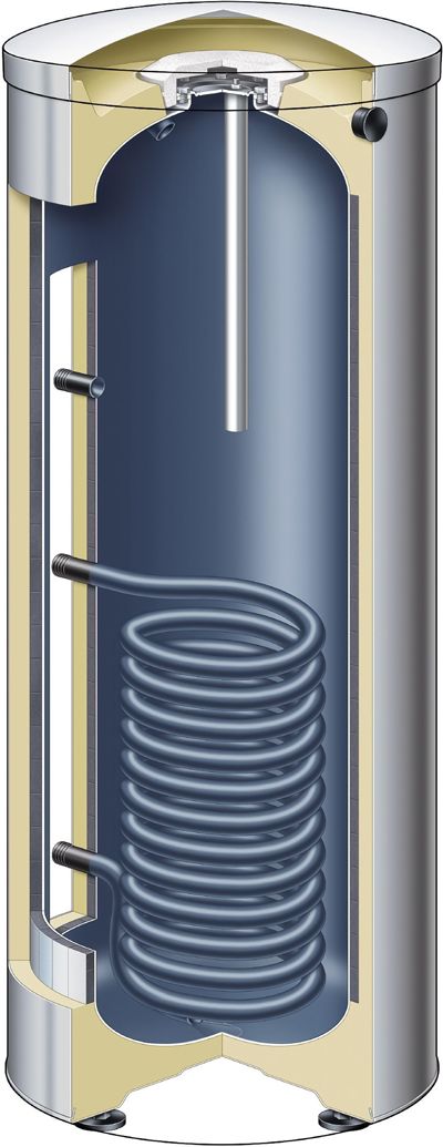 Бойлер косвенного нагрева Viessmann Vitocell 100-V (750 литров цвет антрацит) тип CVAA S1 (Z015311) фото#3