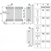 Радиатор отопления Arbonia 2075/07 N69 твв RAL 9016