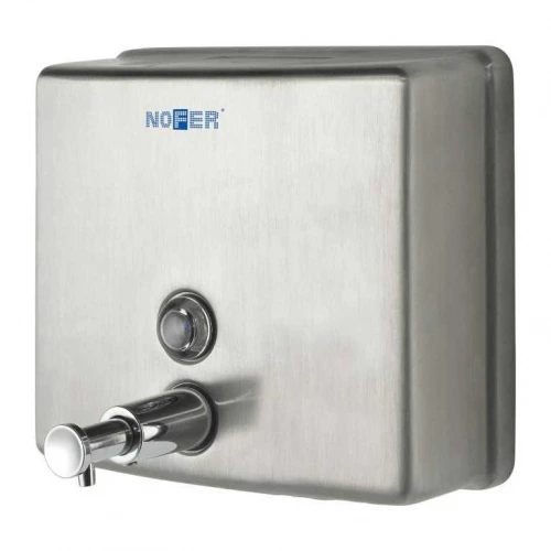 Для мыла Nofer INOX матовый квадратный 1200 мл (03004.S)