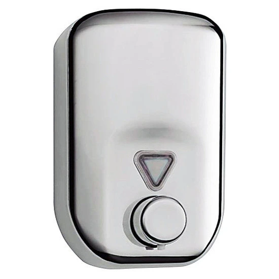 Для мыла Nofer INOX матовый прямоугольный 820 мл (03022.S)