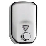 Для мыла Nofer INOX матовый прямоугольный 820 мл (03022.S)