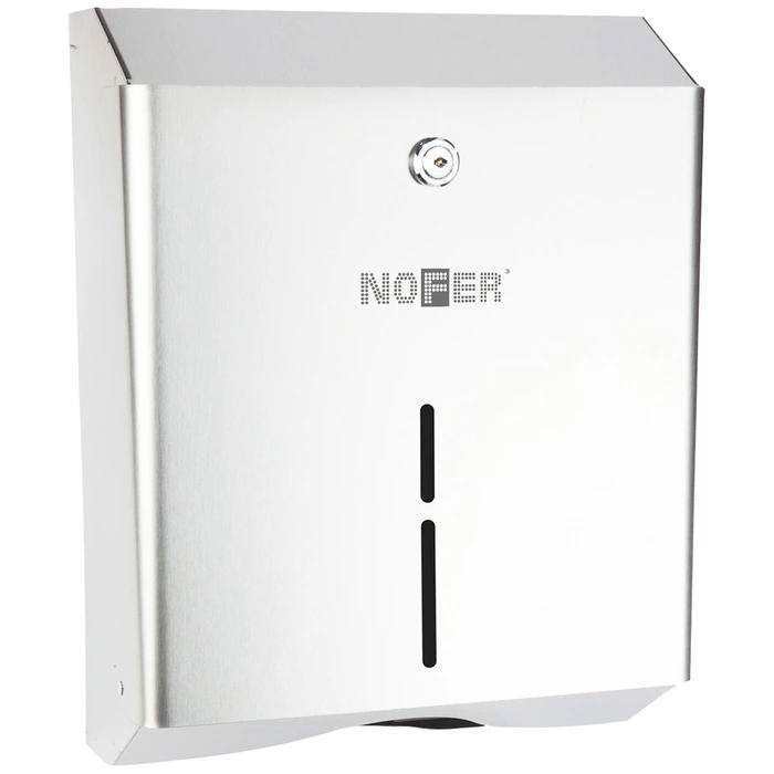 Диспенсер для бумажных полотенец Nofer Белый (04010.W)