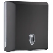 Диспенсер для бумажных полотенец Nofer 300х290х105 BLACK (04031.N)