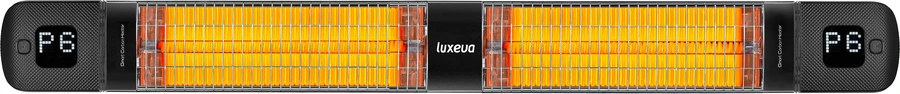 Инфракрасный обогреватель Luxeva PRO 3000-WL jet black
