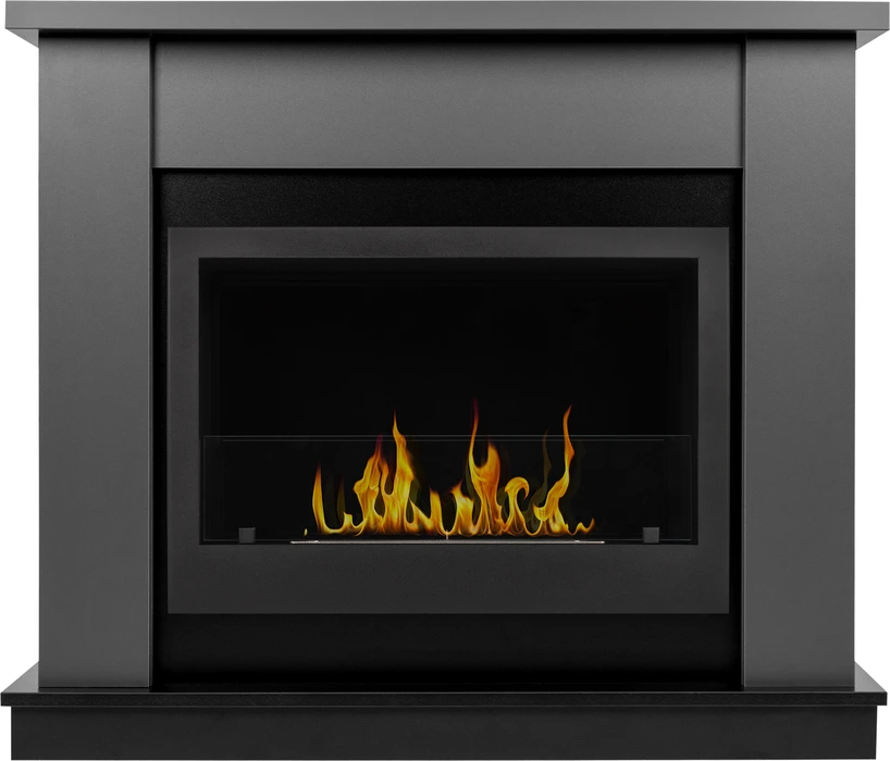Напольный биокамин Firelight BFP/P-2520 с порталом Canto 25 графит