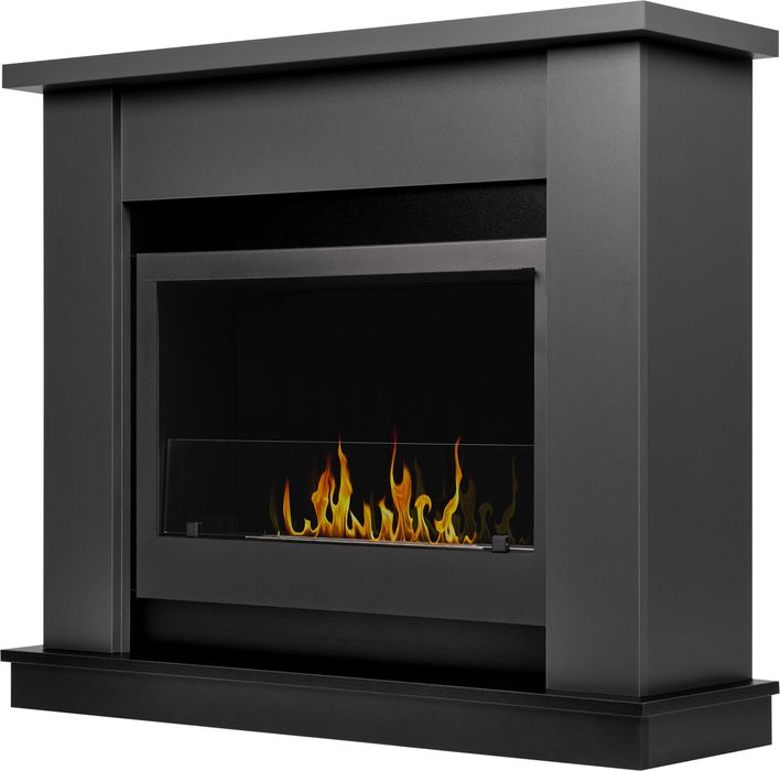 Напольный биокамин Firelight BFP/P-2520 с порталом Canto 25 графит фото#2