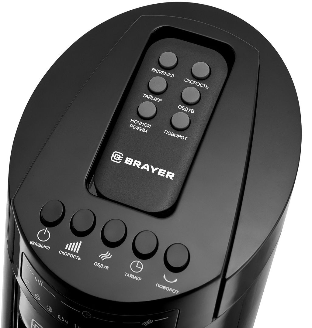 Напольный вентилятор BRAYER BR4958BK фото#4