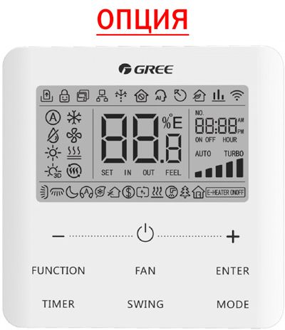 Канальная VRF система Gree GMV-ND125PHS/D-T фото#4