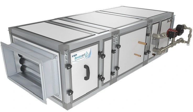 Приточная вентиляционная установка Breezart 2700 Aqua F-BC