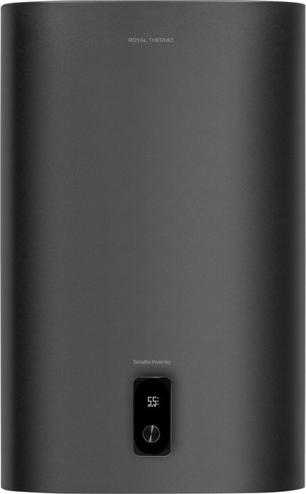 Электрический накопительный водонагреватель Royal Thermo RWH 80 Smalto Inverter Grafit фото#2