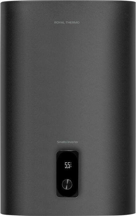 Электрический накопительный водонагреватель Royal Thermo RWH 30 Smalto Inverter Grafit фото#2