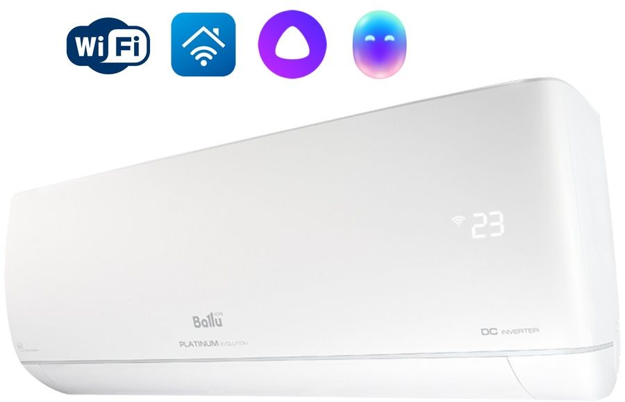 Настенный кондиционер Ballu Platinum Evolution BSUI-09HN8_V4 фото#4