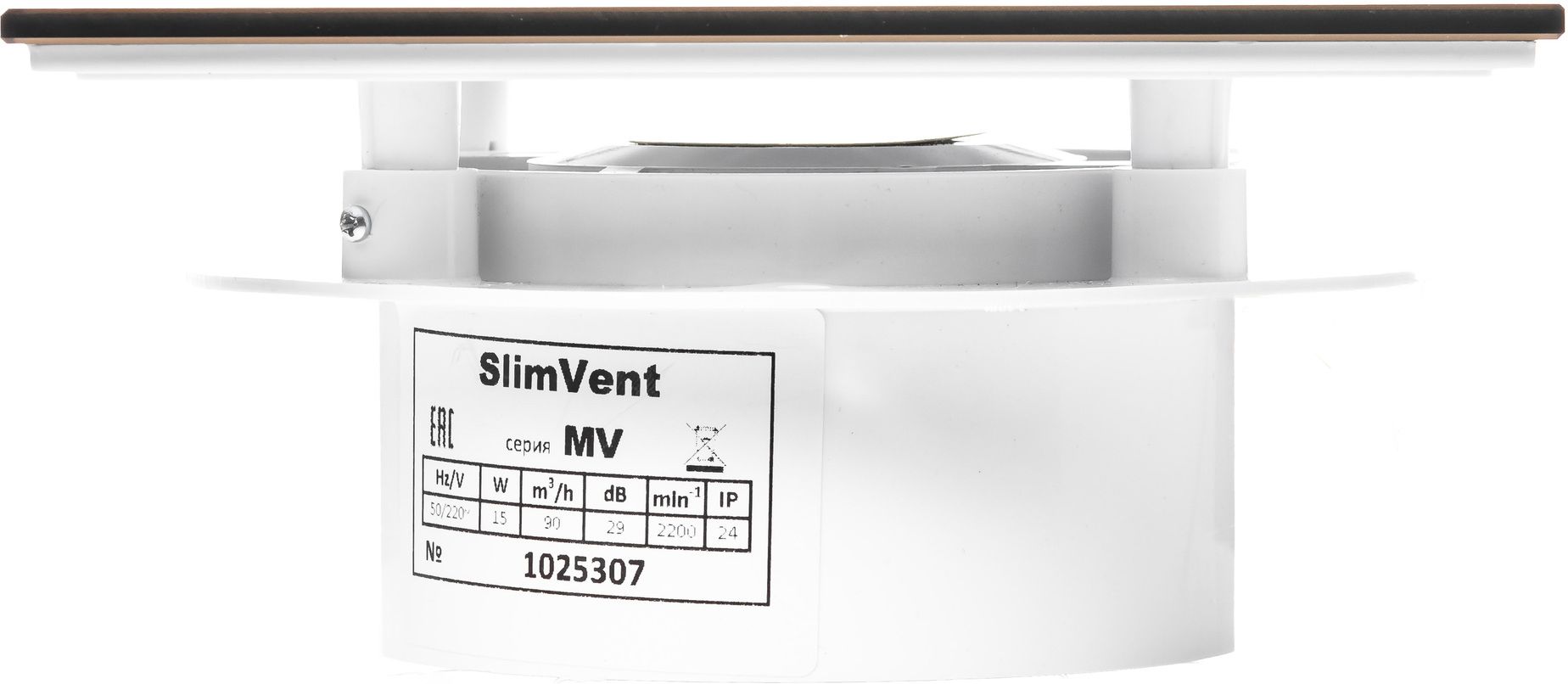 Вытяжка для ванной SlimVent МV 100, стекло, бронзовый матовый фото#4