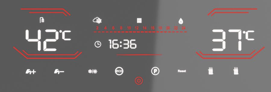 Настенный газовый котел Thermex ANTARES FH 24 фото#2