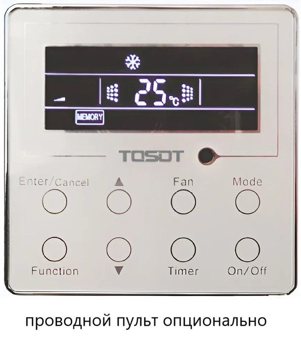 Кассетный внутренний блок мульти сплит-системы Tosot T09H-FC1A/I/TD01 фото#3