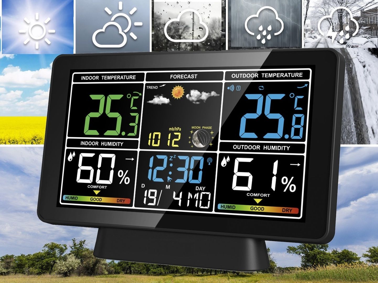 Метеостанция WeatherMaster Eco 1000 фото#3