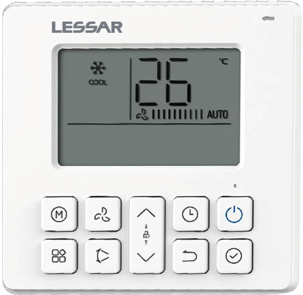 Канальный кондиционер Lessar LS-HE12DWE2B/LU-HE12UWE2 фото#3