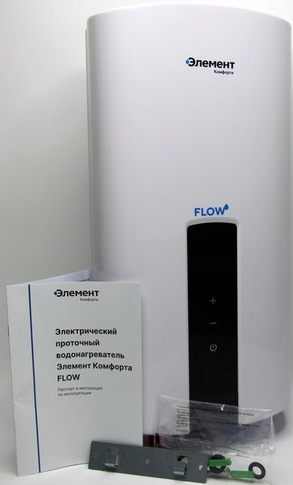 Электрический проточный водонагреватель Элемент Комфорта Flow 24кВт - 3ф фото#3
